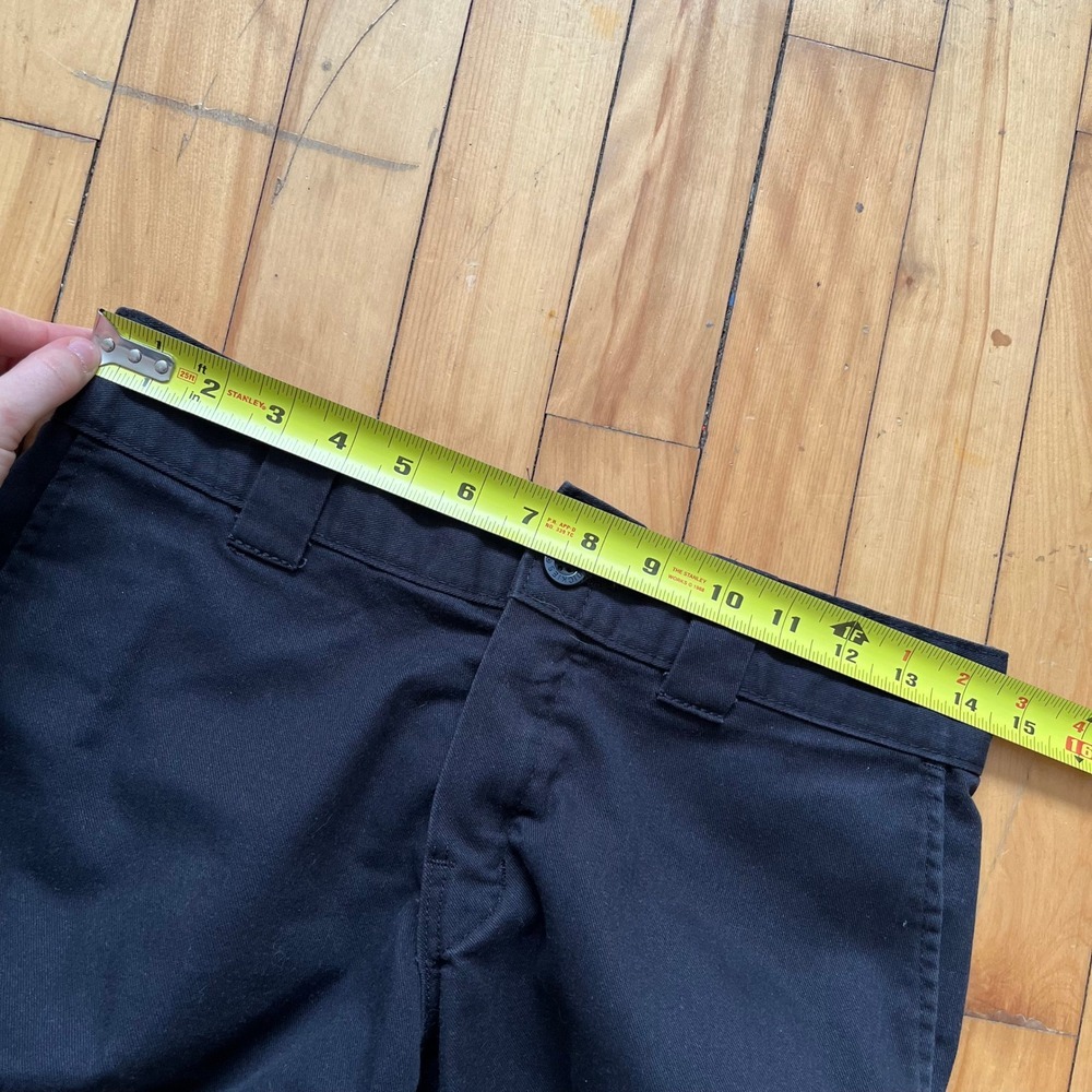 Dickies Flex Regular Straight Cargo Pants Mens 29x30 Black WP595BK Workwear - Picture 5 of 10